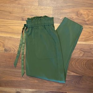 NWOT Zara Pants in Olive Green